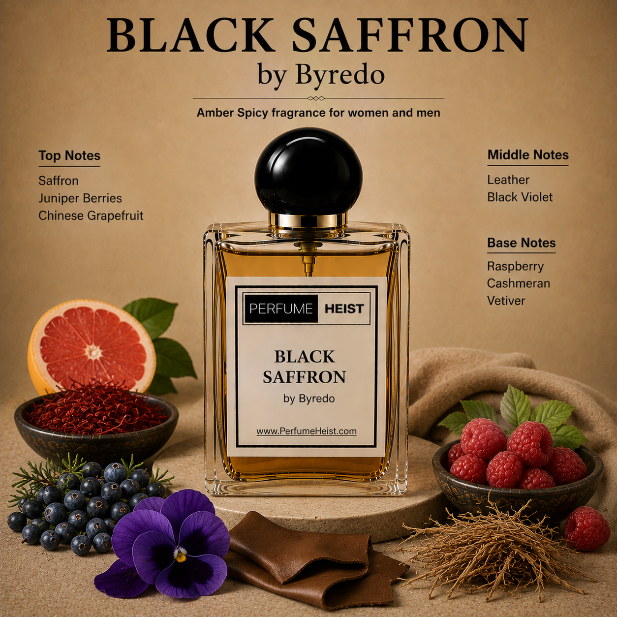 Black Saffron by Byredo Perfume