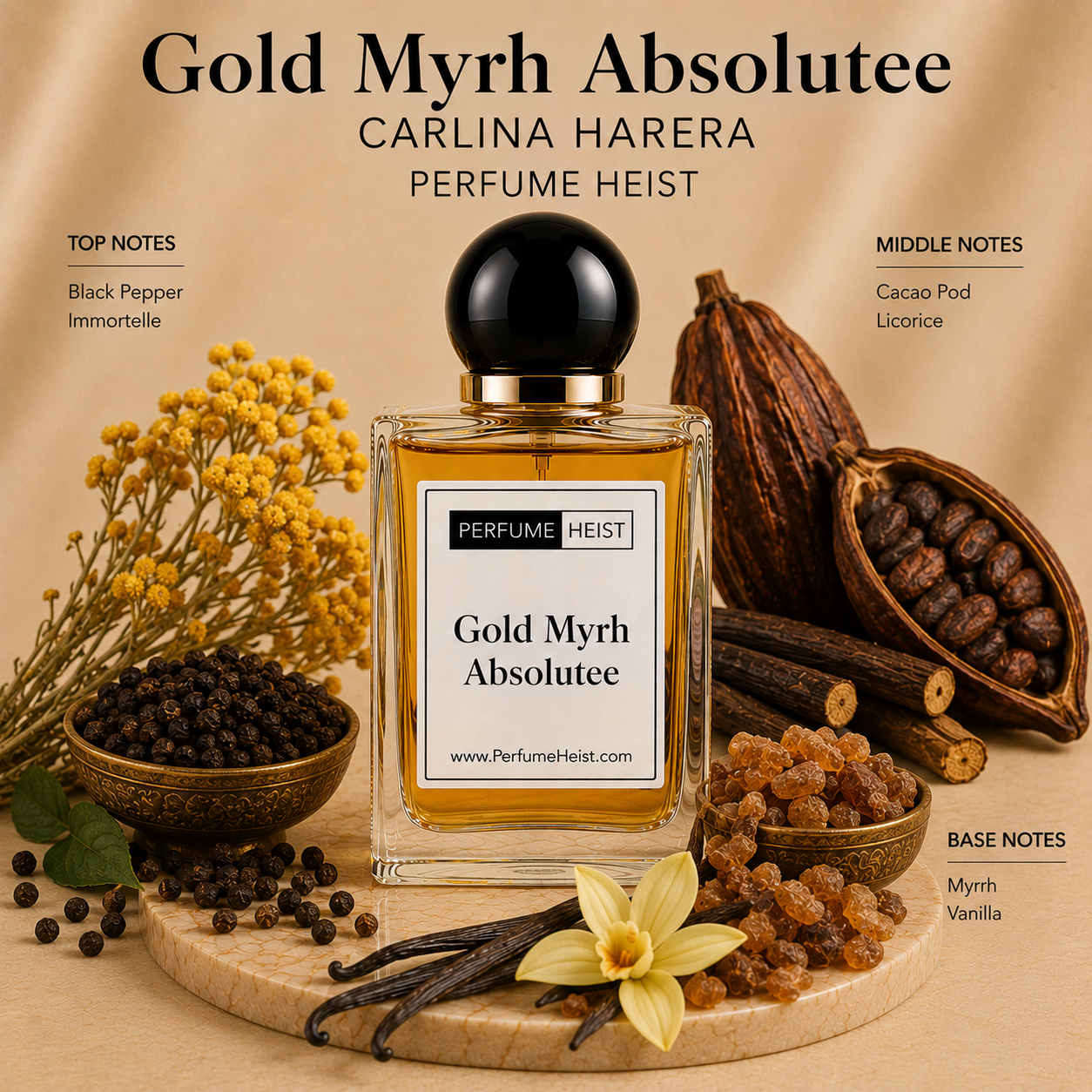 Gold Myrh Absolutee by Carlina Harera Perfume