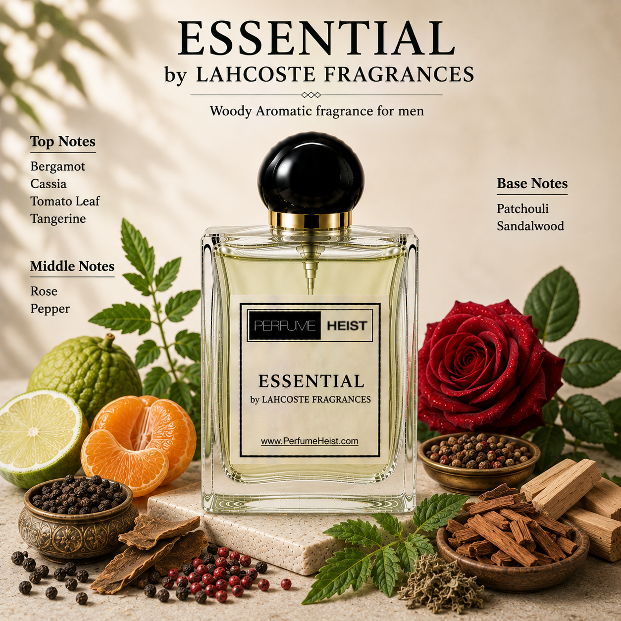Lahcoste Essential Perfume