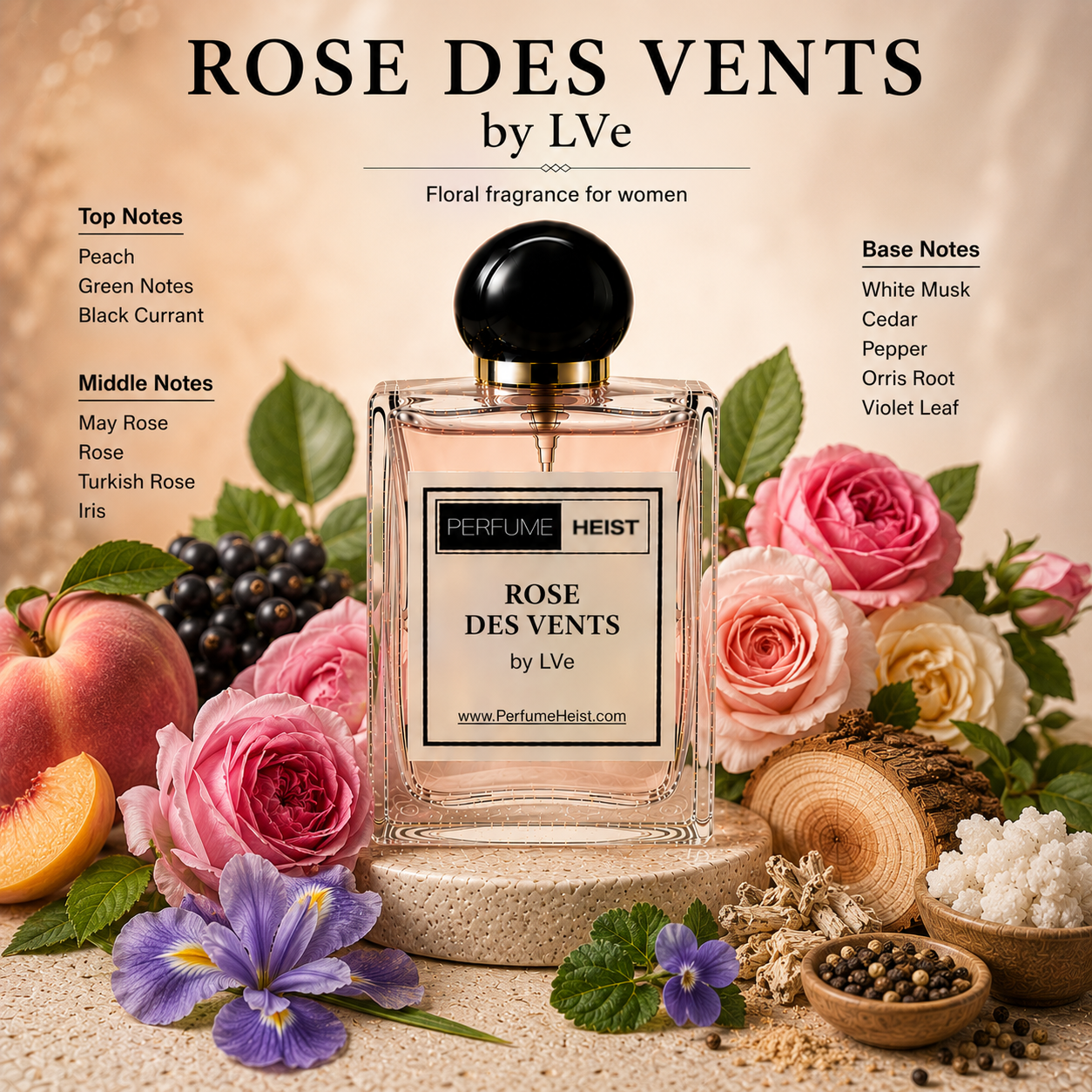Rose des Vents by LVe Perfume