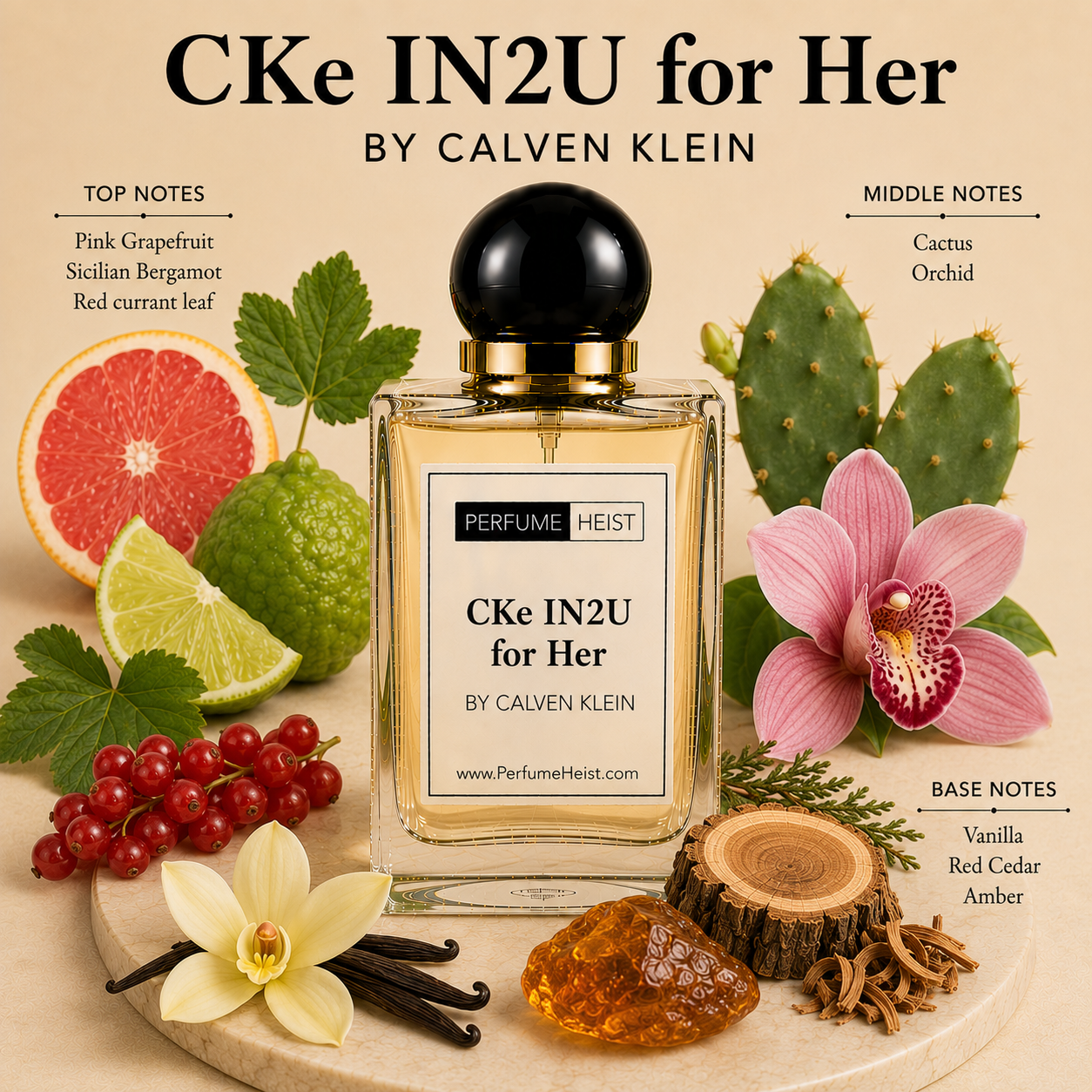 CKe IN2U for Her by Calven Klein Perfume